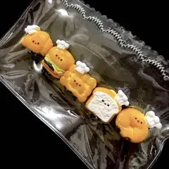 ★捏捏 スクイーズ★AkokoToy パン集合 食品グレード ハンバーガー