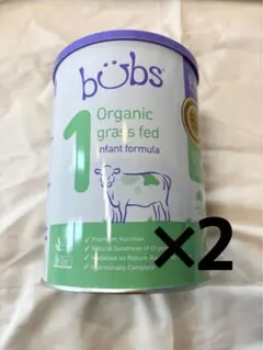 bubs Organic オーガニック粉ミルク 800g×2缶