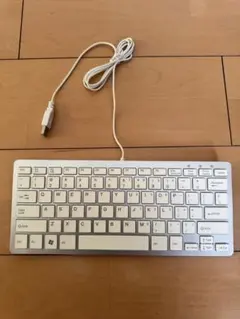 有線キーボード ホワイト 本体