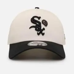 海外限定 ニューエラ SOX ホワイトソックス ブラック ペイズリー