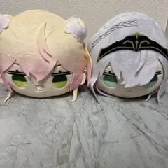 ホロライブ　寝そべりぬいぐるみ　白銀ノエル　桃鈴ねね