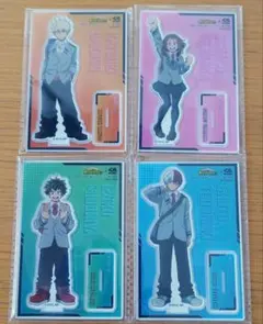 僕のヒーローアカデミア アクリルスタンド 4体セット（くら寿司コラボ）