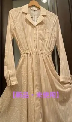 【新品・未使用】ＳＰＩＲＡＬ ＧＩＲＬ　シャツロングワンピース