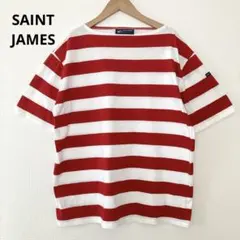 セントジェームス T5 ピリアック 太ボーダー 半袖 Tシャツ フランス