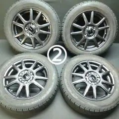 ② 社外アルミ 冬 155/65R14 タント ムーヴ N-BOX ワゴンR - メルカリ