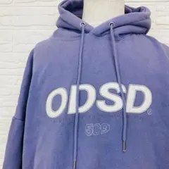 ODD STUDIO ODSDロゴフーディー（パーカー）　M パープルのサムネイル