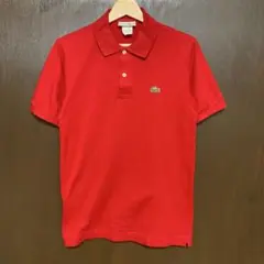 80s フランス製　ラコステ　ポロシャツ　フレラコ