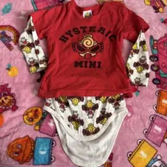 HYSTERIC MINI 長袖ロンパース 80サイズ