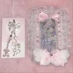 トレカケースデコピンク