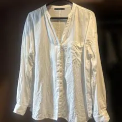 Munich ミューニック 長袖シャツ ホワイト　美品⭐︎のサムネイル