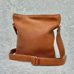 Old COACH Shoulder Bag Brown Bucket