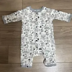 ブリーズ スヌーピー柄ロンパース70cm