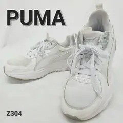 ★プーマ　ローカットスニーカー　厚底　38929302　ホワイト×シルバーのサムネイル