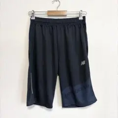ニューバランス ハーフパンツ M 黒 ネイビー メンズ トレーニングパンツのサムネイル