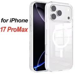 iPhone 17 ProMax MagSafe対応クリアケース