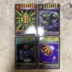 仮面ライダー龍騎　アドベントカード　仮面ライダーベルデ　劇中サイズ4枚セット