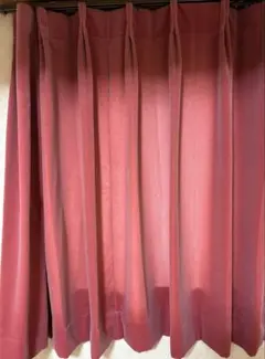 ビロードカーテン　厚地　メーカーリリカラ別注100✖️100 使用品のサムネイル