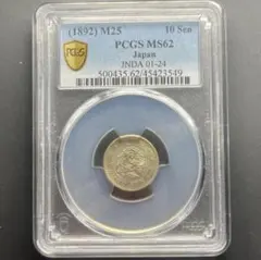 PCGS鑑定】明治3年(1870) 10銭 旭日竜 浅鱗 - メルカリ