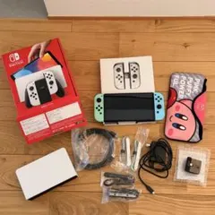 Nintendo Switch 有機ELモデル ホワイト どうぶつの森ジョイコン