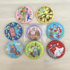 ディズニー刺繍缶バッジ　8点 まとめ