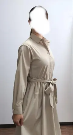 【ほぼ新品】ロペピクニック　ROPE PICNIC シャツワンピース