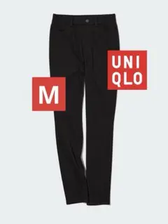【美品】UNIQLO ウルトラストレッチハイライズレギンスパンツ M ブラック