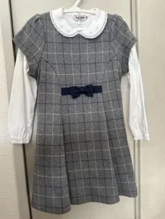 ミキハウストップスワンピースセット