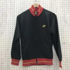 80s ヴィンテージ 紺タグ NIKE ロゴ ゴールド刺繍 トラックジャケット