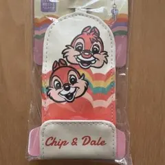チップとデール　ディズニー　リール付き キーケース　キーホルダー　鍵入れ