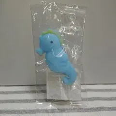 ぷにぷに TPR すいぞくかん タツノオトシゴ 水色 スクイーズ