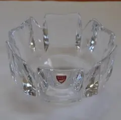 美品希少　Orrefors/オレフォス　ガラスボウルCorona/コロナ