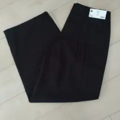 GUチノバレルレッグパンツ M ブラック