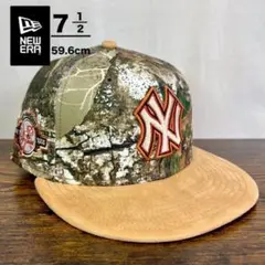 D82 NEW ERA ニューヨーク・ヤンキース 7 1/2 MLB カモフラ