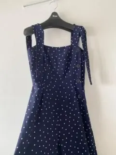 美品　JILLSTUART カフィドットサロペットのサムネイル