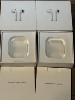 【空箱】AirPods第1世代 第２世代