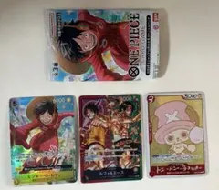 エース＆ルフィ●Vジャンプ10月特大号 付録●CHOPPERs-プロモ3種セットのサムネイル