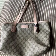 GUCCI グッチ GGキャンバス ZOOシリーズ オウム 鳥 バッグ ブルー 