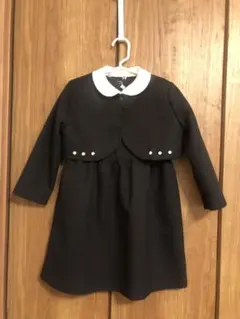 petite fleur フォーマルセットアップ　　濃紺ワンピース