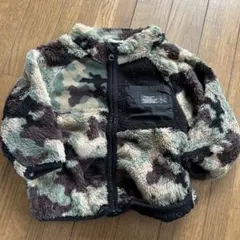 BREEZE 迷彩柄 フリースジャケット 90
