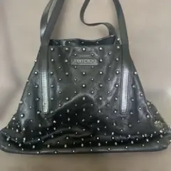 JIMMY CHOO スタースタッズ トートバッグ ブラックのサムネイル