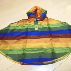 R*コ様 outdoor products　レインポンチョ　レインボー　100サ