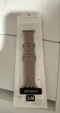Apple Watch バンド ベージュ 38/40/41mm S/M