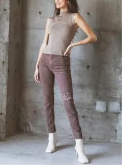 ALEXIA STAM アローポケット　スキニーパンツ