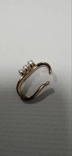 ete イヤカフ　パール