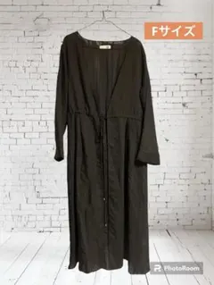 RAG'SCHANGE ロングカーディガン・ガウンタイプ