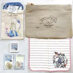 新品未使用 ピーターラビットグッズセット サコッシュ トート マグネット 箸置き