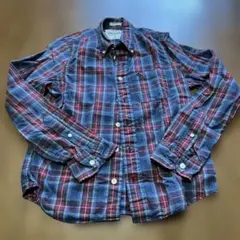 アバクロンビーキッズ　Lサイズ　チェック　長袖シャツ