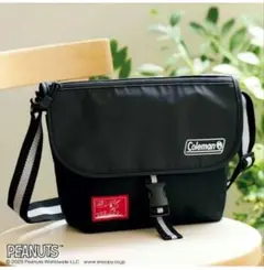 Coleman SNOOPY ショルダーバッグ　メッセンジャーバッグ　付録