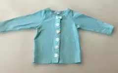 any FAM スウェット　カーディガン　80 グリーン