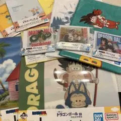 一番くじ　ドラゴンボールEX ロングタオル　ドラゴンスタンドコレクション　他